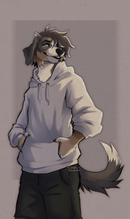 shaded halfbody