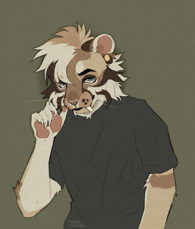 flatcolour halfbody