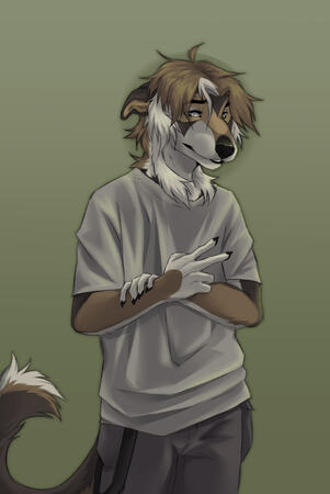 shaded halfbody